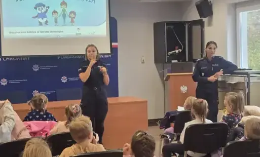 Zdjęcie do Wycieczka do Komendy Powiatowej Policji w Międzyrzeczu